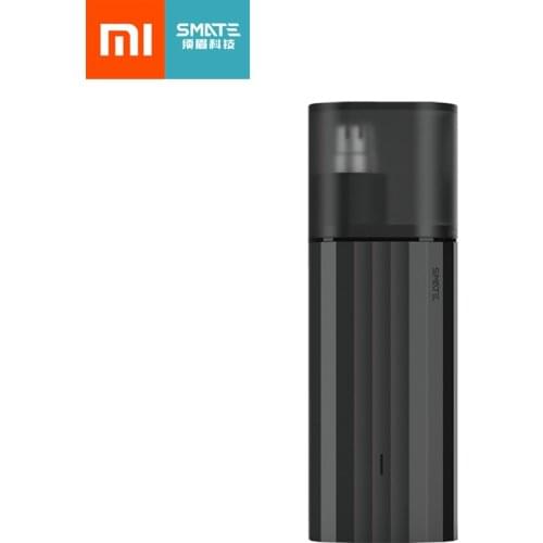 Original XIAOMI Smate Electric Mini Nose Trimmer Lighter Shape Portable Nose Hair Shaver Clipper Waterproof Safe Removal Cleaner
