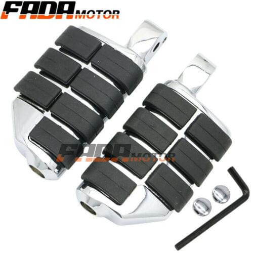 Rear Foot Pegs Footrest for Suzuki Intruder 1400 95-08 VL1500 LC Boulevard C90 98-09 S83 95-08 (098)