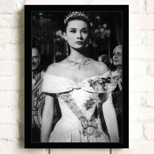 Roman Holiday Classic TV Movie Quality Wall Art Home Decor Canvas Painting Decoration Hotel Bar Cafe Living Room Poster