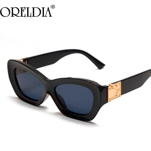 2021 Big Frames Cat Eye Sunglasses Steampunk Retro Women Sun Glasses Sunshade Eyewear Men Luxury Brand Personality Glasses UV400