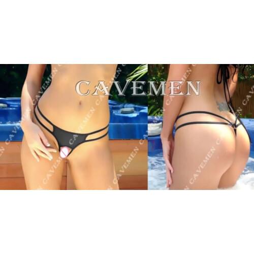 Passion Hollow No crotch * 2241 *G-string T-back Teddy Bikini Boxer Triangle Pajamas Skirt Suit Middle trousers Free Shipping