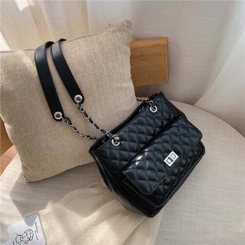 Luxury Handbags Women Bags Designer Vintage Shoulder Bag New Chain Messenger Bags Soft Flap Shoulder Crossbody Pack Women Purse