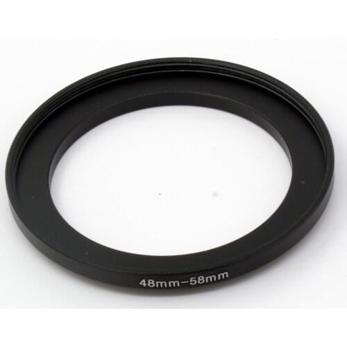 48-58 48mm-58mm Step up Filter Ring 48mm Male to 58mm Female Lens adapter