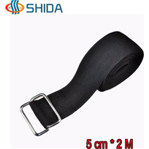 5pcs 5cm*2meters Strong Polyester Metal Buckle ratchet Tie Down Quick Lock Strap Luggage Cargo lashing Belt Free Shipping