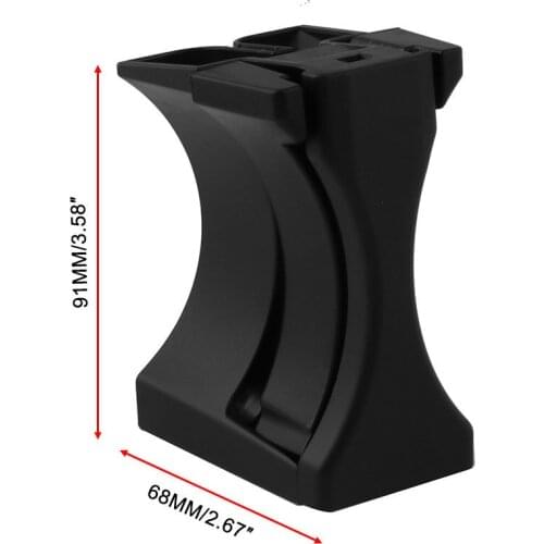 1PC Car Cup Holder Divider Insert Center Console For Toyota Tacoma 2005-2010 and Sequoia 2008-2018 55604-04010 5560404010