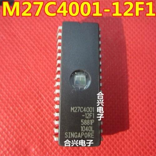 Free Shipping 10pcs/lots M27C4001-12F1 M27C4001 DIP-32 New original IC In stock