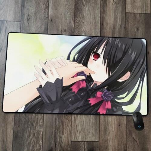 Sexy Girls Kawaii Mouse Pad Dating Competition Game Accessories Computer Table Mat Desktop Decoration XXL Notebook Non-slip