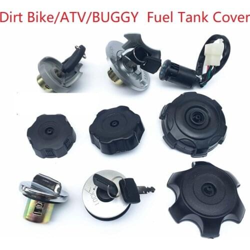 Aluminum alloy fuel tank cover cap atv dirt pit monkey bike cap 50cc 250cc quad buggy lock motorcycle oil tank ttr ssr crf