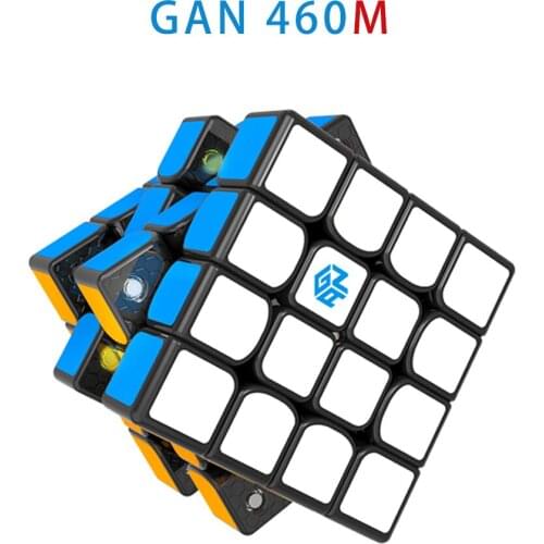 Original GAN460M Magnetic 4x4x4 Magic Cube GAN460 M 4x4 Speed Cube GAN 460M Puzzle Cube Magico Educational Toys For Children