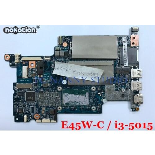 NOKOTION Mainboard H000091020 for Toshiba Satellite Radius E45W E45W-C4200X Core i3-5015U DDR3 Laptop Motherboard