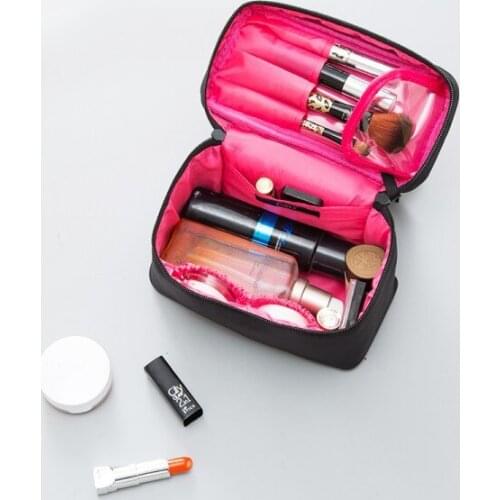 Fashion Large-capacity Organizer Portable Makeup Brush Storage Bag Cosmetic Bag Travel Wash Bag Storage Package Organizer