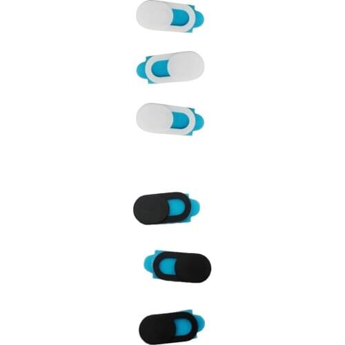 Pack of 3 Colour Webcam Cover Shutter Magnet Slider Camera Lens Privacy Sticker for Phone Laptop Universal Protection Cover