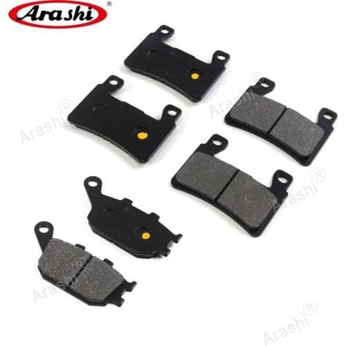 Arashi Front Rear Brake Pads For HONDA CB 1300 S 2005 2006 2007 2009 CB1300S Motorcycle Discs Pad CB 1300 CB1300 2003 2004