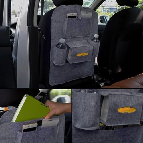 Car Back Hanging Storage Bag Hanging Box Back Seat Bag Organizer Backseat Holder Pockets Car-styling Protector Auto Accessories