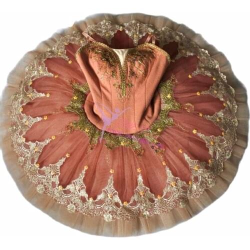 Adult pink color professional ballet costumes for women,ballerina girls performance pancake tutu dress adult ballet tutu costume