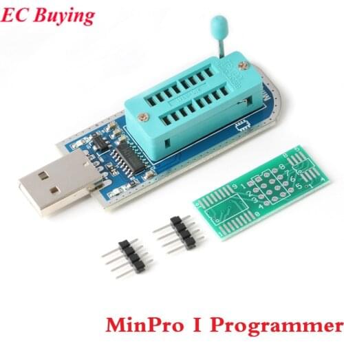 MinPro I Programmer High Speed Programmer USB Motherboard Routing LCD FLASH 24 EEPROM 25 SPI PLASH Chip