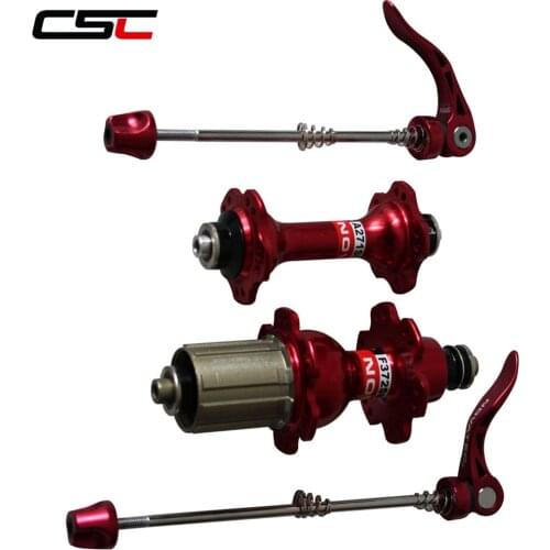 Red Novatec 271/372 high quality road bike hubs,bicycle hubs,with quick release