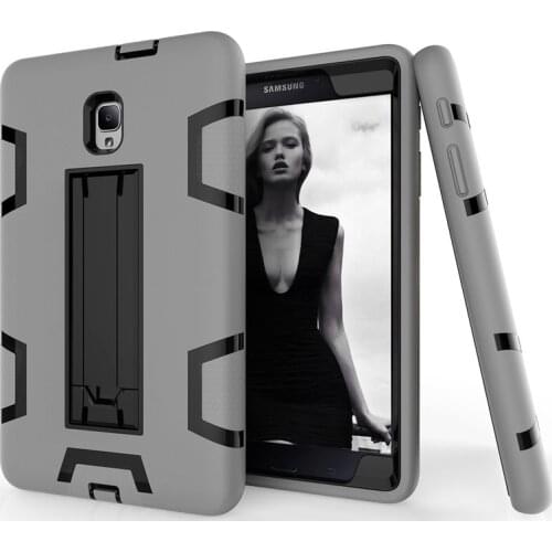 Heavy Duty Shockproof Armor Case For Samsung Galaxy Tab A 8.0 2017 T380 T385 Silicone Hard Cover Tablet Case + PenFilm