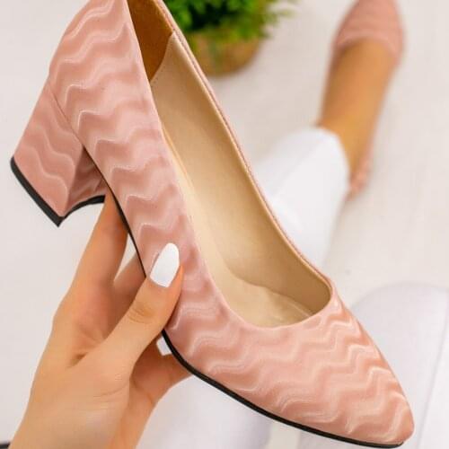 Tonar Ziori Powder Suede Accents-Heeled Women 'S Shoes Trend Fashion Orthopedic Comfortable and Stylish