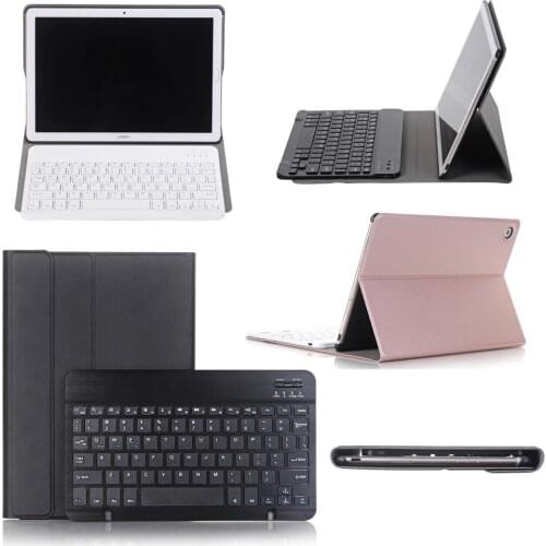 Ultra Slim Detachable Wireless Bluetooth Keyboard Stand PU Leather Case For Huawei MediaPad M5 10.8 CMR-W09/AL09 CMR-W19/AL19