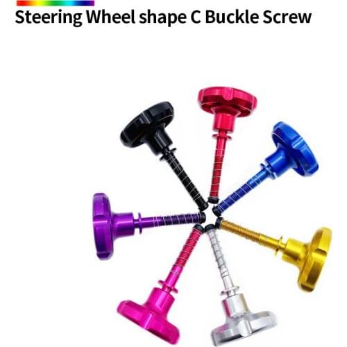 Bike Hinge Clip Aluminum Alloy C Buckle Clamp Faucet Handlebar Head Tube For Brompton Folding Bicyle Accessories