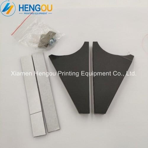 2 Pair free shipping black Ink fountain divider for offset GTO52 printing machinery parts