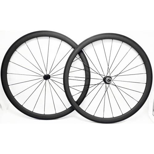 700c road wheels clincher tubular 38x25mm width bicycle wheelset 700c carbon wheelset carbon road wheels