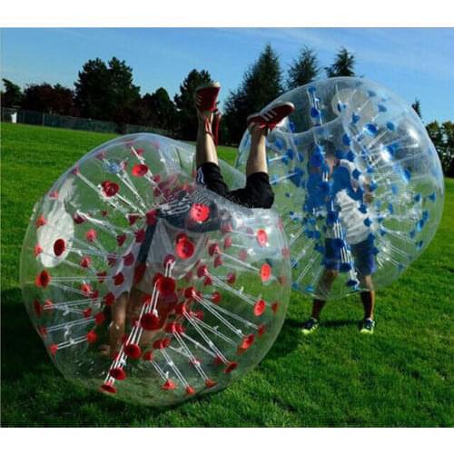 Free Shipping Air Bubble Soccer 0.8mm Pvc 1.5m Inflatable Zorb Ball,bubble Football Ball,bubble Suit ,loopy Ball,bumper Ball