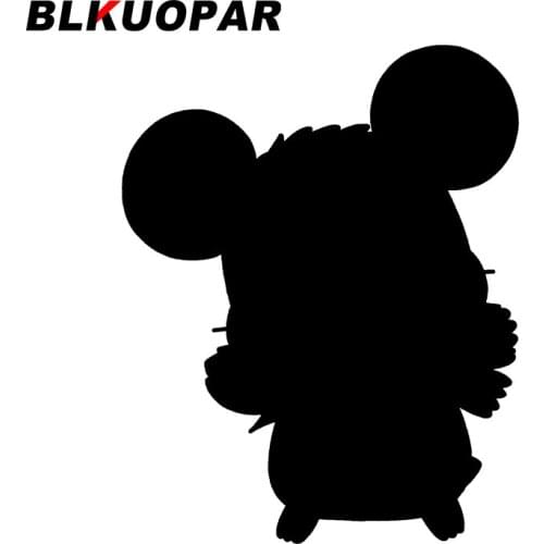 BLKUOPAR for Bearded Mouse Surfboard Car Stickers Vinyl Creative Decals Windshield Air Conditioner Scratch-Proof Custom Printing