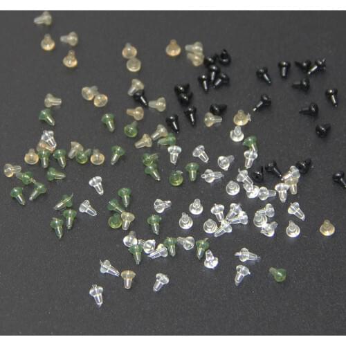 50pcs Carp Hook Stopper Beads fishing tackle bait screws Stops Carp Fishing Hair Chod Ronnie Rig Pop Up Boilies Stop