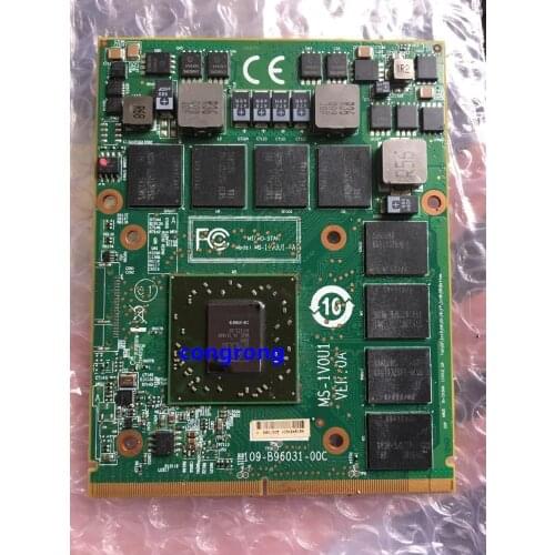 For MSI MS 16F1 16F2 16F3 1656 1727 Notebook PC Graphics Video Card for ATI Mobility Radeon HD 5870 HD5870 1GB GDDR5 Drive Case