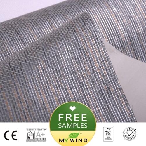 MY WIND Storm Front Paper Weaving Wallcoverings Material Eco-friendly Wall Sticker Style Wallpaper