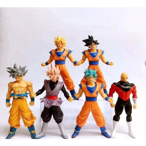 Dragon Ball Saiyan Action Figure Vegeta IV Son Goku Model Toys 18cm