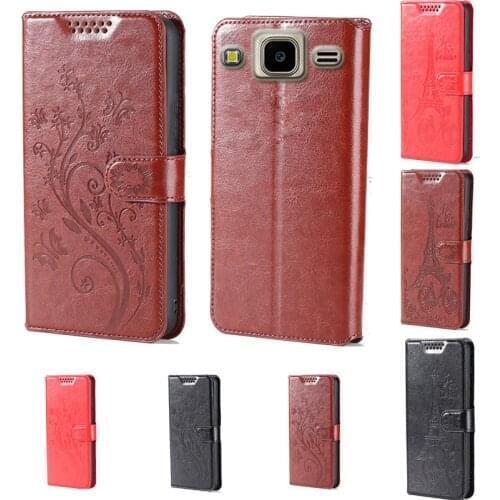 For Samsung J2 Prime butterfly flower Tower Flip Leather Wallet Phone Case For Samsung Galaxy J1 Mini Prime Phone cover