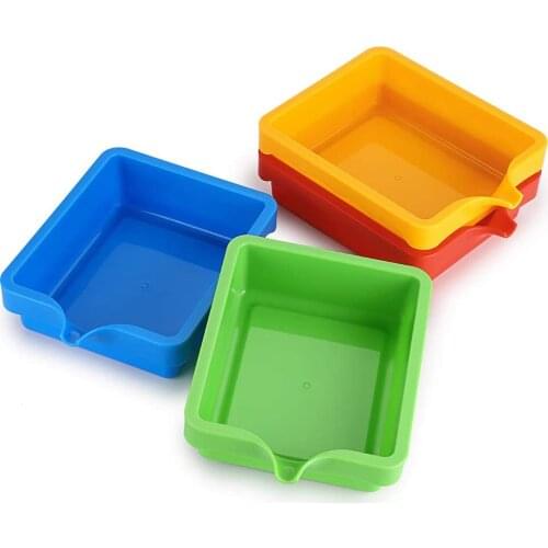 Diamond Painting Storage Tray with Funnel Spout, Plastic Sorting Bowls, Organize Arts and Crafts