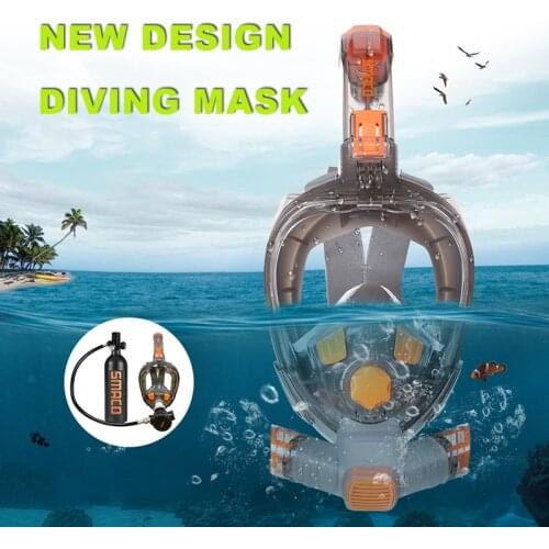 2020 New Full Face Scuba Diving Mask Adult Anti Fog Goggles Underwater Wide View Swimming Mask Profession Snorkeling Equipment