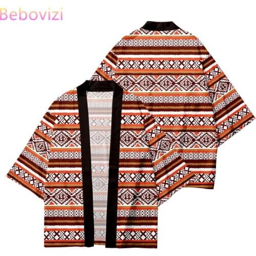 Fashion Plus Size XXS-6XL Loose Japanese Asian Harajuku Streetwear Cardigan Women Men Haori Kimono Cosplay Top Yukata Clothes