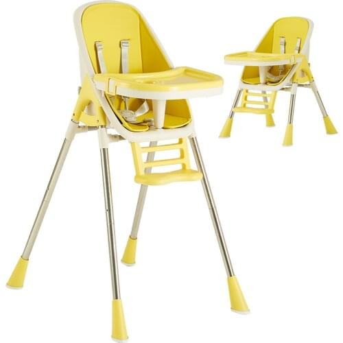 Portable Kids Dinning Seat Child High Chair Plastic Baby High Chair