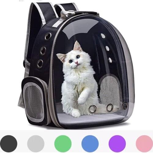 Puppy Space Cat Backpack Dogs Cats Rabbit Portable Breathable Outdoor Walking Side With Storage Pockets Pet Travel Bag