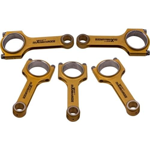 Racing Conrod For Volvo 850 LW 92-97 Estate 2.3 T5 4340 H-beam Titanizing 139.5mm Connecting Rods 800+HP Pleuel Bielle