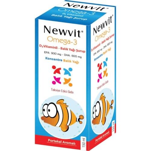 Newvit Omega 3 Syrup 150 ml