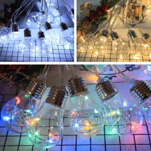 4m Solar LED String Light Waterproof G40 Copper Wire Bulb Wedding Halloween Christmas Party Garden Home Decoration Lamp Dropship