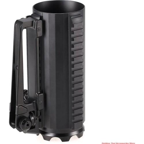 Outdoor Tactical Battle Mug Detachable Carry Military Rail Mug Cup Hunting Kit Black