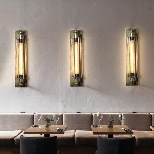 Nordice vintage bed wall lamp crystal bedroom light aisle corridor wall lamp bedroom bedside wall lamp