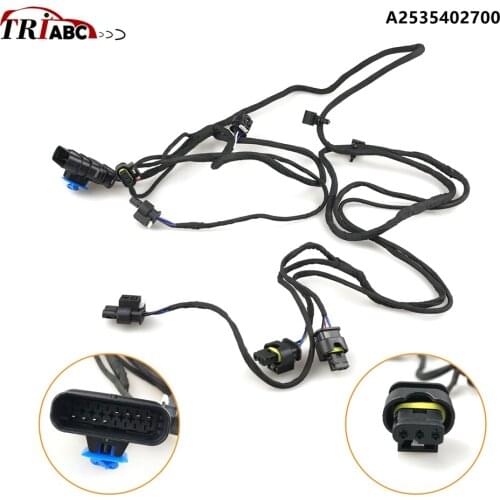 Parking Aid System Wiring Harness Front Bumper For Mercedes-Benz X253 GLC200 GLC220 GLC250 GLC300 GLC350 2535402700 A2535402700