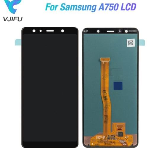 6.0'' For Samsung Galaxy A7 2018 SM-A750F A750F A750 LCD Display Touch Screen Digitizer Assembly Replace 100% Tested A750 lcd