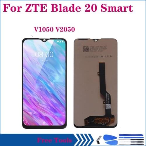 For ZTE Blade 20 Smart V1050 V2050 LCD Display Touch Screen Digitizer Assembly for zte BLADE 20 Smart Screen Repair parts