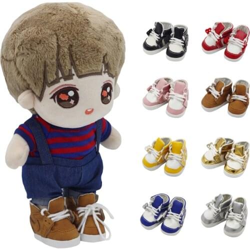 5*2.8cm Mini Cute Sports Doll Shoes for 14.5-Inch Girl Doll and 20cm Plush EXO Doll Birthday for Kids Shoes Toy Accessories