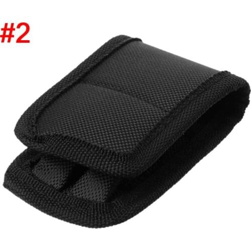 72XB 18650 Battery Storage Bag AAA AA Batteries Case Carrying Holder Pouch Outdoor Camping Hiking