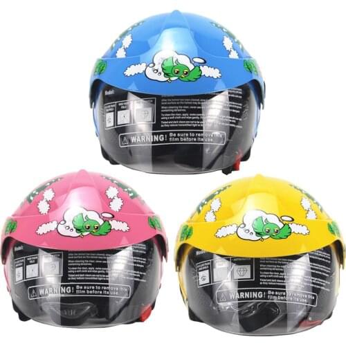 Children motocross helmet motorcycle for kids boy girl helmets motorbike MOTO safety headpiece helmet suit 2-8 years old
